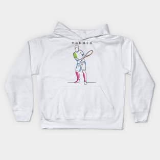 Tennis Sport Kids Hoodie